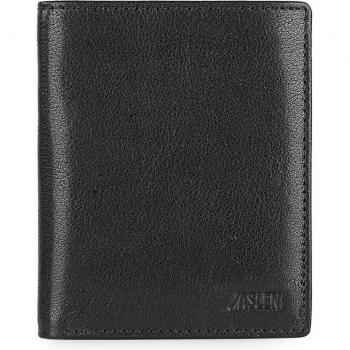 Cartera de hombre Hannover de piel con bloqueo RFID en color negro