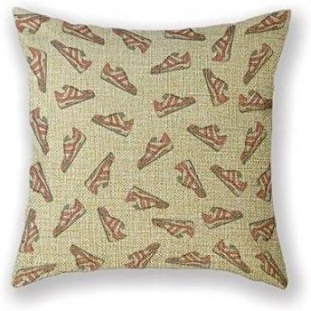 Personalizada estándar almohada simple patrón de rosa Fashion Manta Almohada 18 x 18 cuadrado almohada manta funda de almohada cojín