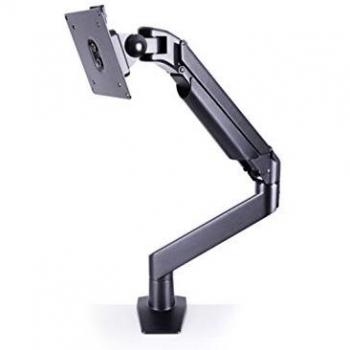 Soporte de mesa para TV de 15 a 34 con brazo articulado y ajuste en negro