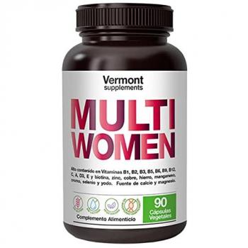 Multivitamínico Avanzado para Mujeres con Biotina - 90 Cápsulas de Vermont Supplements