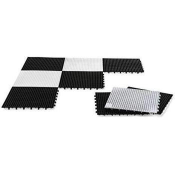 rolly toys | Giant Chess and Checker Game Board - 10 x 10 Feet - 35 x 35 cm - Black and White | 218752