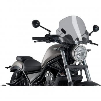 Parabrisas Puig Trend Transparente Universal para Motocicleta