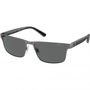 Polo Ralph Lauren PH 3155 Sunglasses, Gunmetal, Size 57