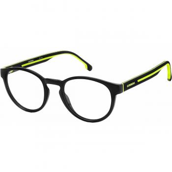 Carrera Black Green Sunglasses, Multicolor female, Size: 50 MM
