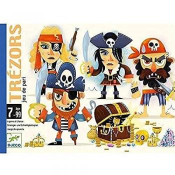 DJECO- Juegos de cartasJuegos de cartasDJECOCartas Trézors, Multicolor