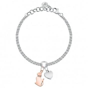 Pulsera Morellato Mascotte Mujer de Acero con Cristales - SAVL11