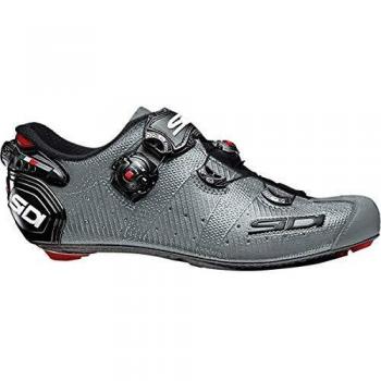 SIDI Shoes Wire 2 Matt Carbon, Scape Cycling Man, Matte Gray Black, 46