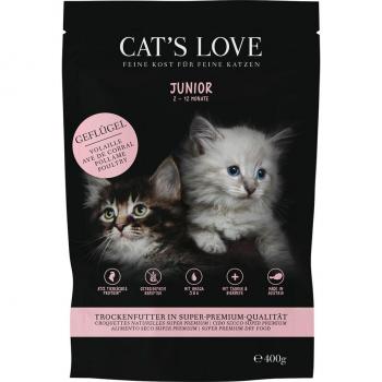 Cat's Love Junior con ave - Pack económico: 2 x 400 g