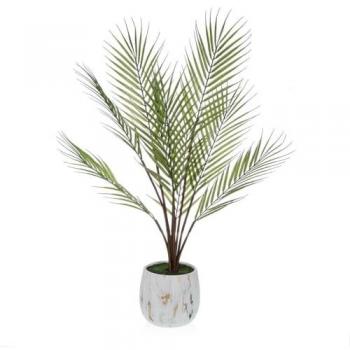 Planta Decorativa Versa Metal Cerámica Poliestireno Plástico 46 x 71 x 43 cm