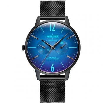 Welder Reloj Hombre Analogico Cuarzo con Correa de Acero Inoxidable WWRS401