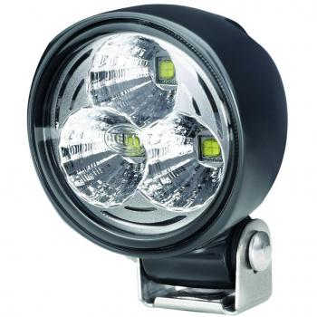 Faro de trabajo LED HELLA 1G0 996 476-011 - 12V/24V - 2500lm - Montaje ajustable - Iluminación amplia - Cable de 2000mm