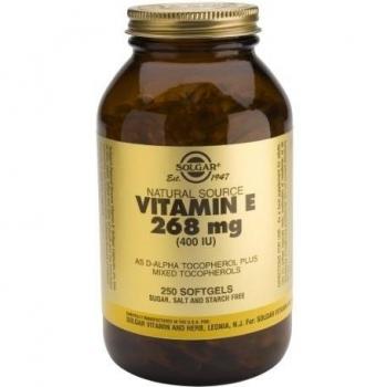 Solgar Vitamin E 400 IU 250 Softgels