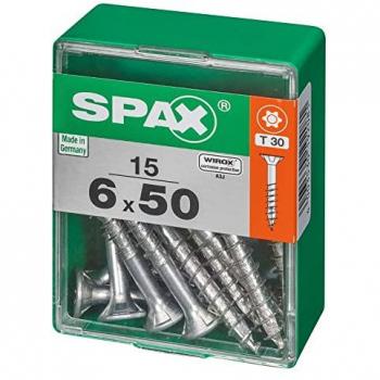 Tornillo Universal Spax T-Star Plus 6x50mm - Pack de 15 Unidades