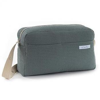 Bolsa organizadora multifuncional para carrito de bebé Mi Bollito Verde 15 x 24 x 40 cm