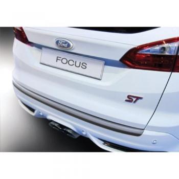 RGM RBP527 Protector del Parachoques Trasero ABS Compatible con Ford Focus Estate/Combi 2012-2018 Negro