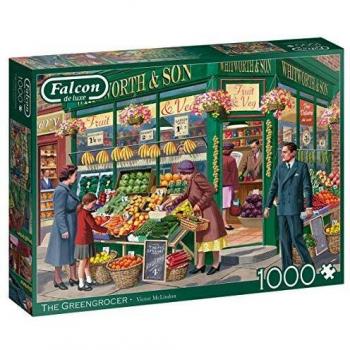 Falcon 1000-Piece Puzzle: The Greengrocer by Victor McLindon