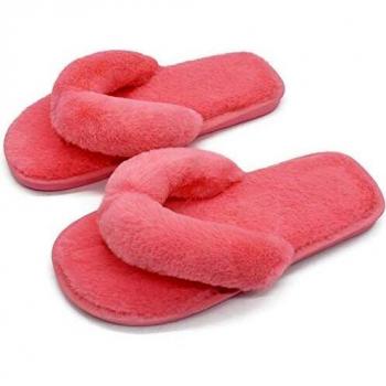 MStar Mujer Elegante Bettenhaus Zapatos Warmer Peluche Chanclas algodón Pantuflas Antideslizantes Guantes para otoño/Invierno
