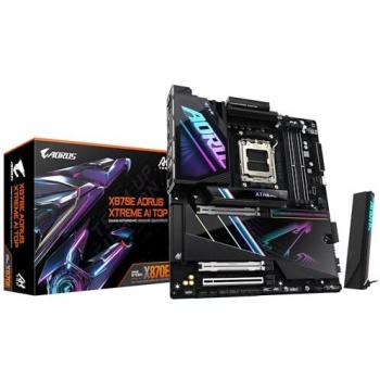 Placa Base Gigabyte X870 AORUS XTREME AI TOP AM5 - Soporte para CPUs AMD Ryzen 9000, VRM de 18+2+2 fases, hasta 8800 MHz DDR5 (OC),