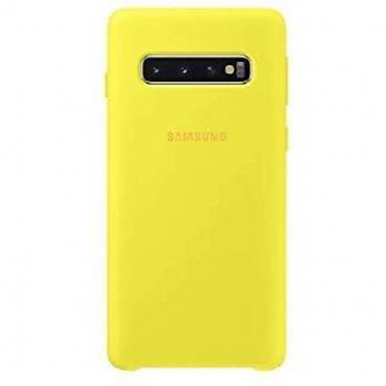 Funda Silicona Samsung Galaxy S10 Amarillo EF-PG973TY