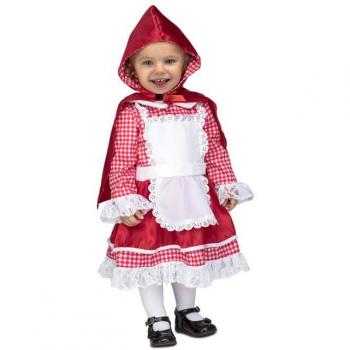 Disfraz de Caperucita Roja para Bebé con Capucha y Vestido - Talla 0-6 Meses