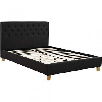 Cama 'Emmy' - 140 x 190 cm - Gris