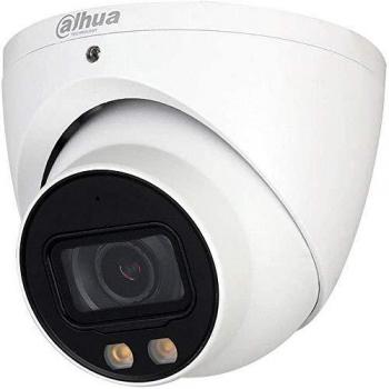Cámara Dahua HD-CVI Pro 1080p Full Color Starlight con LED Blanco, Lente de 3.6mm, Audio y Clasificación IP67