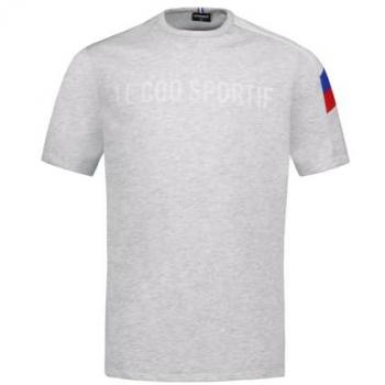 Camiseta Le Coq Sportif Mini Moi Tri N°1 Manga Corta Gris Infantil 12 Años