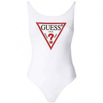 GUESS JEANS Swimsuit Logo Blanco Mujer