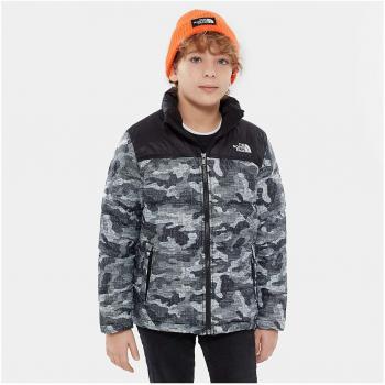THE NORTH FACE B Nuptse Down Jkt TNF Blk Textured Camo PRT XS