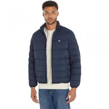 Tommy Jeans Men's Light Down Jacket - Blue, Regular Fit, Size S