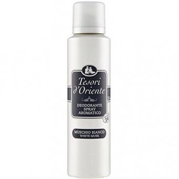 Tesori d'Oriente White Musk 24h Deodorant Spray for Women, 150 ml