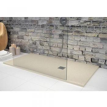 Plato de ducha extra plano SANYCCES Strato - Beige - 140x90x2CM