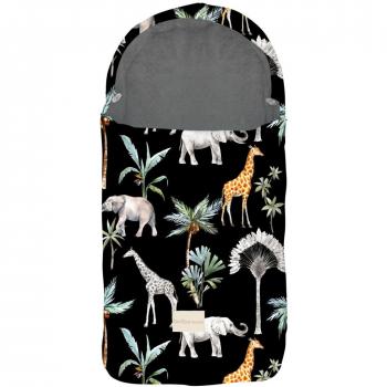 Saco capazo Bimbidreams África - Saco moisés con diseño de África, apto para recién nacidos, fabricado en materiales suaves y transpirables, incluye acolchado para mayor comodidad del bebé y fácil transporte