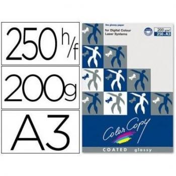 PAPEL COLOR COPY DIN A-3 DE 200 GRS. BRILLO
