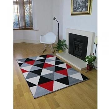 Aspecto 120 x 170 cm polipropileno alfombra geométrico, Multi-color