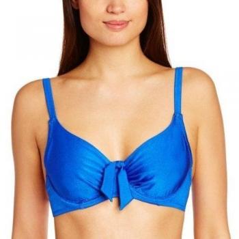 Pour Moi?, Parte de Arriba de Bikini Para Mujer, Azul