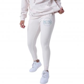 Project X Paris Women's Contrast Logo Leggings - Beige, Size L