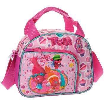 Trolls Happy Neceser de Viaje, 23 cm, 4.37 Litros, Rosa