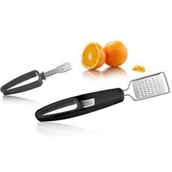 Vacu Vin Plus Tools - Rallador de cítricos y pelador de cítricos incorporado