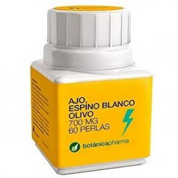 ajo espino blanco y olivo 60 perlas botanicapharma