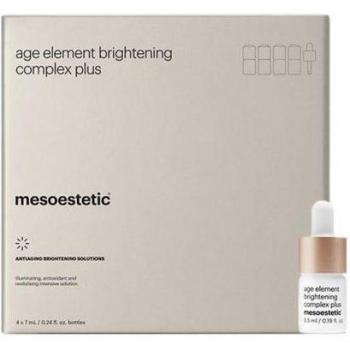 Mesoestetic Age Element Brightening Complex Plus 5.5ml x 4 - Advanced Skin Illuminating Serum Set