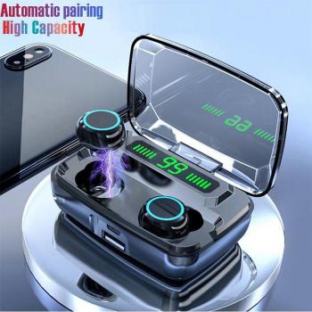 Auriculares Bluetooth V5.0 M11 TWS con Control Táctil, Estéreo, Inalámbricos, Deportivos, Reducción de Ruido y Banco de Energía