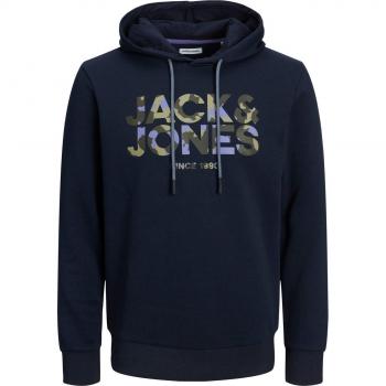 Jack & Jones Navy Blazer Hoodie James with Camouflage Logo