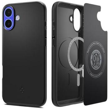 Funda Spigen Thin Fit MagSafe para iPhone 16 Plus - Negra