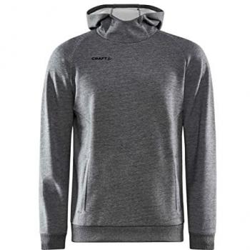 Craft Core Soul Hoodie - Men's Sweatshirt in Dark Grey Melange, Size M