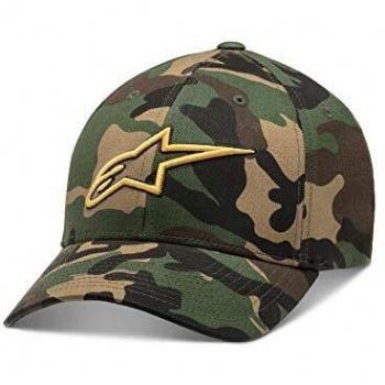 Alpinestars Visible Gorra de Beisbol, Verde Mimetico, LXL para Hombre
