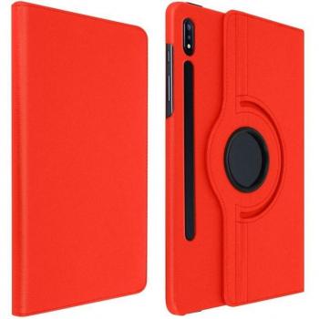 Funda Libro Soporte Roja para Samsung Galaxy Tab S7 Plus 12.4