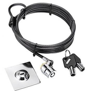 Vitasemcepli - Cerraduras de seguridad con cable para iPad, smartphone y PC