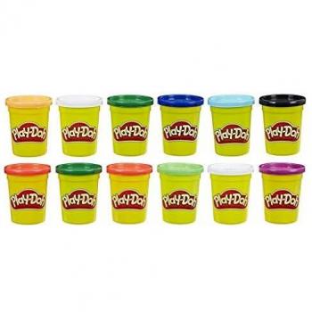 Play-Doh - Pack 12 Botes Colores Frios