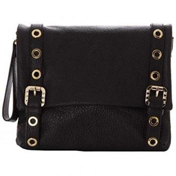 Balmain - Bolso al hombro para mujer Negro negro
